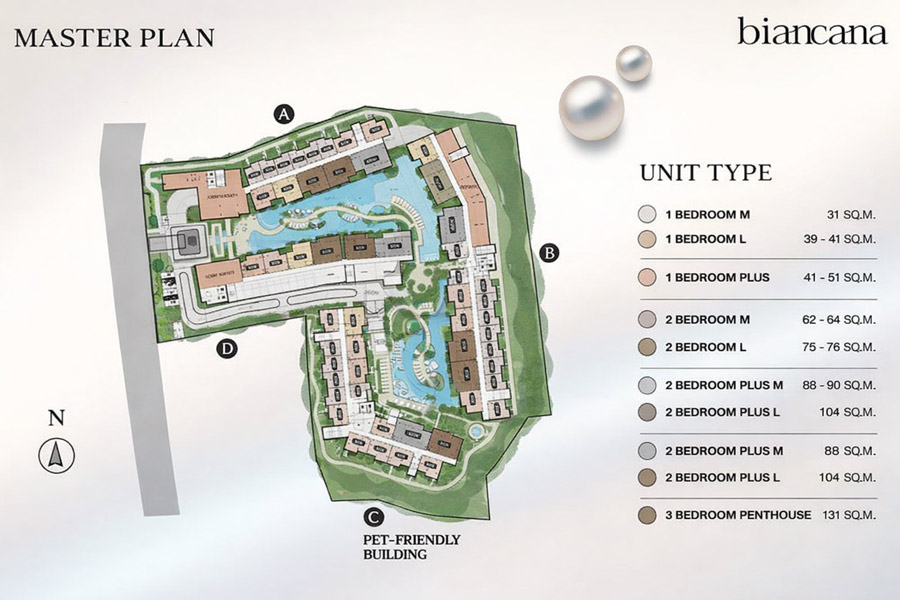 The Title Biancana master plan